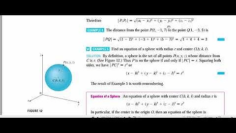 12.1 Three dimensional coordinate systems