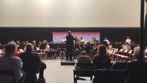 GCHS Wind Ensemble at UVA Wise 2019 Song 1