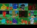 Take Selfie with 11 Monsters in Hungry Friends Mode with My Mini Fire Carecter 🔥