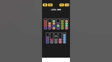 Ball sort level 1668