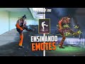 TUTORIAL DE EMOTES 9 - FREE FIRE