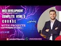 Web Development In Pashto | Lec 08 | Marquee tag In HTML | HTML5 Full Course In Pashto | Sahirullah