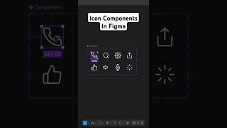 Create Icon Components in Figma! #figma #uidesign #designtips
