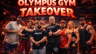 Olympus Gym Takeover | Training and Posing Vlog at Olympus Gym 