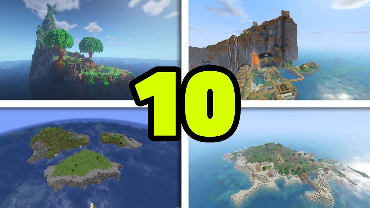 TOP 10 NEW ISLAND SEEDS IN MINECRAFT 1.20+ - YouTube