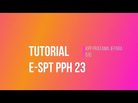 Tutorial E SPT PPh23