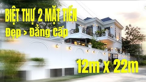 BIỆT THỰ HÓC MÔN / Đại gia kẹt vốn bán gấp biệt thự 2 mặt tiền giá rẻ / bán nhà mặt tiền hóc môn
