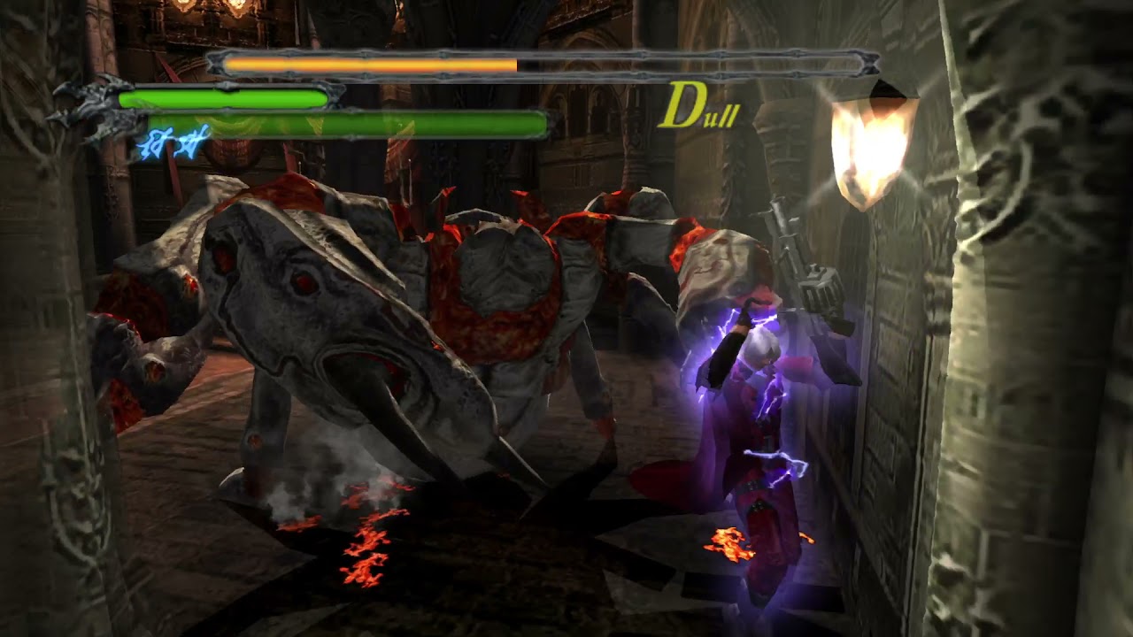 Devil May Cry - HD Collection - DMC 1 - Dante Must Die - Mission 3 BOSS - NO DAMAGE