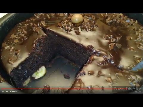 gâteau-au-chocolat-et-à-la-banane-(avec-1-verre-d'eau-chaude)