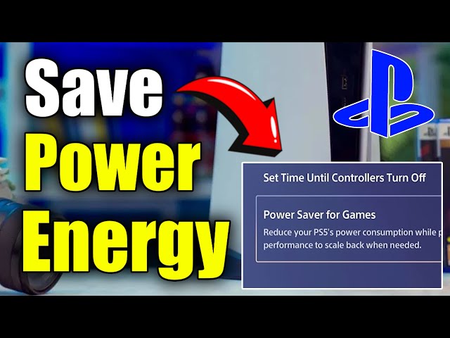 How to Save POWER & Money Playing Games on PS5 using Energy  display picture 1