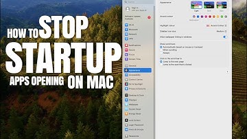 How to Stop Startup Apps From mac os #sonoma #ventura