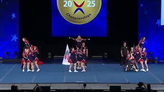 2025 ICU USA Cheer Adaptive Abilities Unified Median Finals
