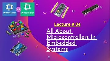 All About Microcontrollers In Embedded Systems