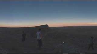 360º 5K View of Total Solar Eclipse in Nebraska Wilderness - No Crowds - (VR) - Clear Skies - 2017