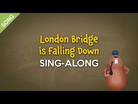 London Bridge is Falling Down [SONG] | Nursery Rhyme Sing-Along with Lyrics