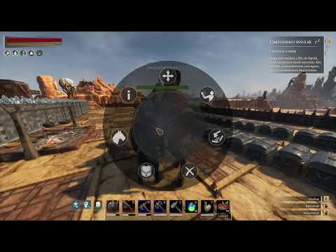 Conan exiles Deuses Astronautas... melhor rotação da cidade sem nome... retornando