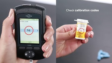 Inserting Test Strips - The Omnipod® System