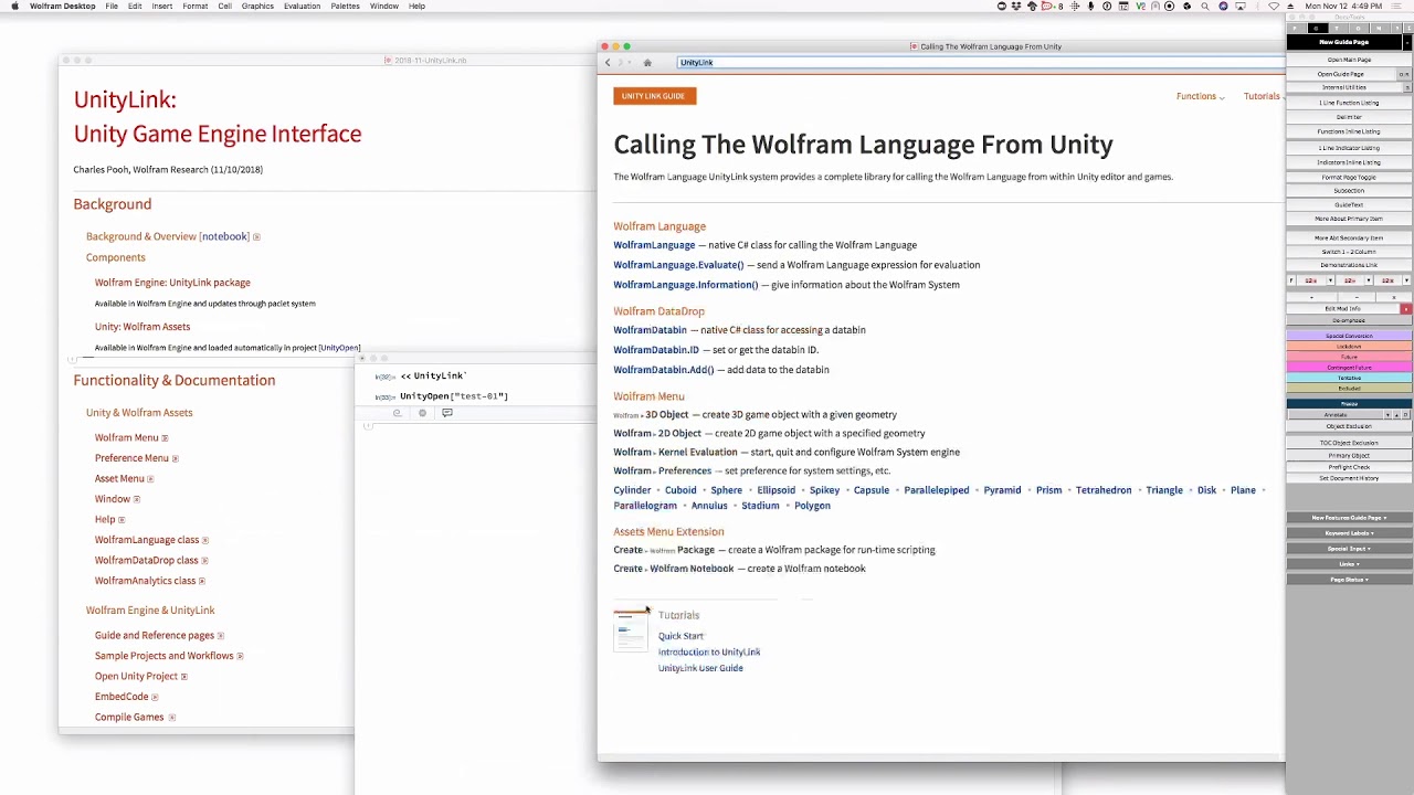 Live CEOing Ep 201: Unity Game Interface in Wolfram Language - YouTube