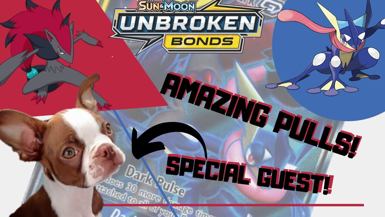 TheGOONTrio pulls the Greninja & Zoroark GX Alternate Art from Unbroken Bonds (full opening, 9 min)