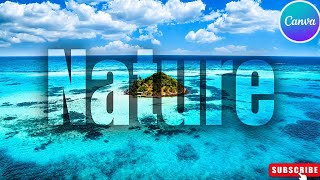 Creat Transparent Text Effect In Canva | Canva Tutorial 🔥 free