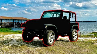 My CHEAP Jeep is Finally Painted and it is Very Different! Ep 6