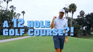 Is This THE FUTURE OF GOLF? Playing A 12 Hole Golf Course!