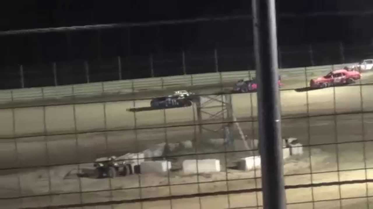 Heat Race Atchison County Raceway, 10 17 14 - YouTube