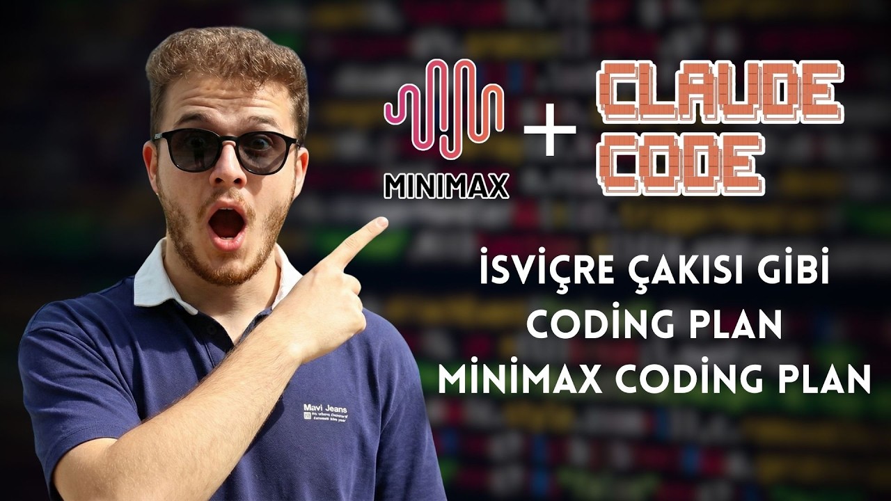 10’da 1 Fiyatına Claude Code Gücü! | MiniMax Coding Plan - YouTube