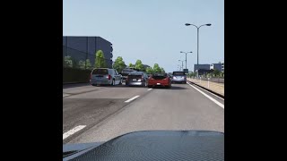 2JZ swapped G37 leads BMW E92 thru heavy highway traffic #jdm #assettocorsa #streetracing no hesi 2JZ swapped G37 leads BMW E92 thru heavy highway traffic #jdm #assettocorsa #streetracing no hesi