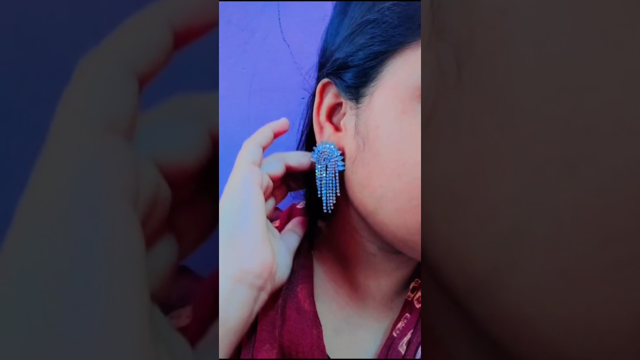DIY new style earrings #shorts #diy #craftershahin