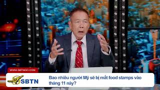 Bao nhiêu người Mỹ sẽ bị mất food stamps vào tháng 11 này?