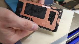 Samsung S10E - Замен стекла без волн. Как правильно переклеивать Soft-Oled/ S10e Glass replacement