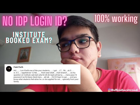 HOW TO GET IDP LOGIN ID? | INSTITUTE BOOKED YOUR EXAM? | RESET YOUR ID PASSWORD IN IDP | IELTS IDP ?
