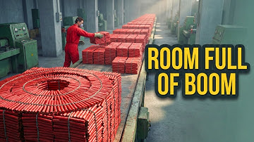 Inside a Handmade Firecracker Workshop Extremely Risky