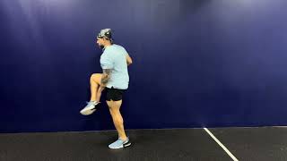 Pure Fit CF Locomotion- Long Jump to 4pt High Knees