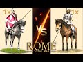 Can sacred band cavalry beat gothic cavalry in og rome total war