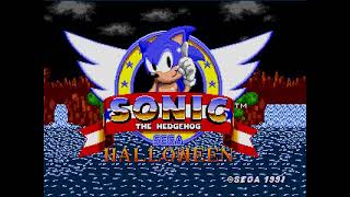 Sonic Halloween (SHC 2020) part 1 - Haunted Hill zone and Marble Hell zone act 1