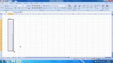 Microsoft Excel 2007 Bangla Video Tutorial  Basic Part  2