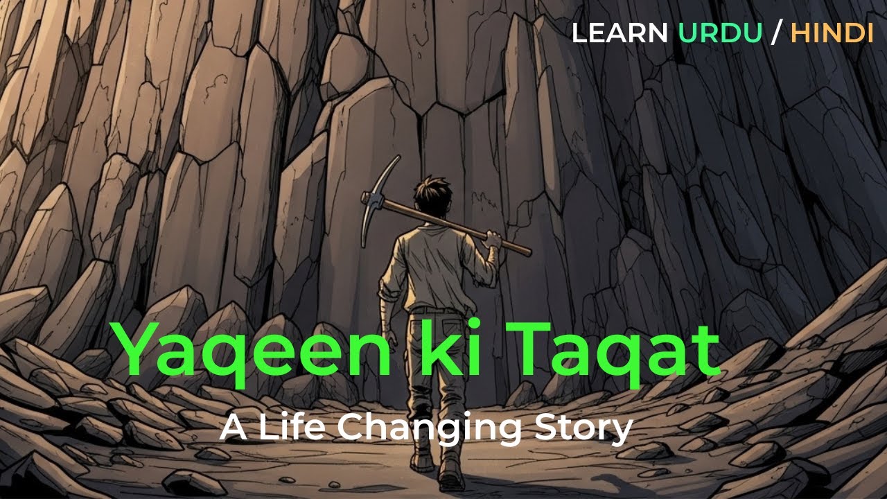 How Self Belief Can BREAK A Mountain | Maqsad par yakeen ki taaqat |