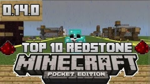 Redstone map | MINECRAFT PE 0.14.0|DOWNLOAD ZIP