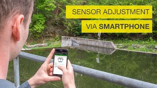 Adjusting level and pressure sensors with a smartphone | VEGA talk