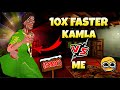 CAN I ESCAPE WORLDS FASTEST KAMLA (10x FASTER) || *SCARY* KAMLA MOBILE GAMEPLAY
