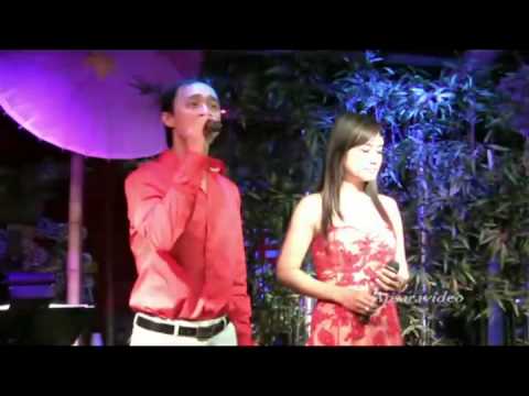 Vannak & Sovanny doing a duet "Spean Sopheak Mongk...