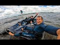 Going crazy fast on a kiteboat kevvlog 7