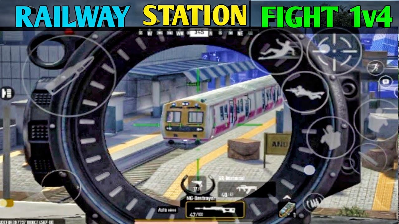 Ff Train Fight Railway Stations Fight 1v4 SF2.0 - YouTube