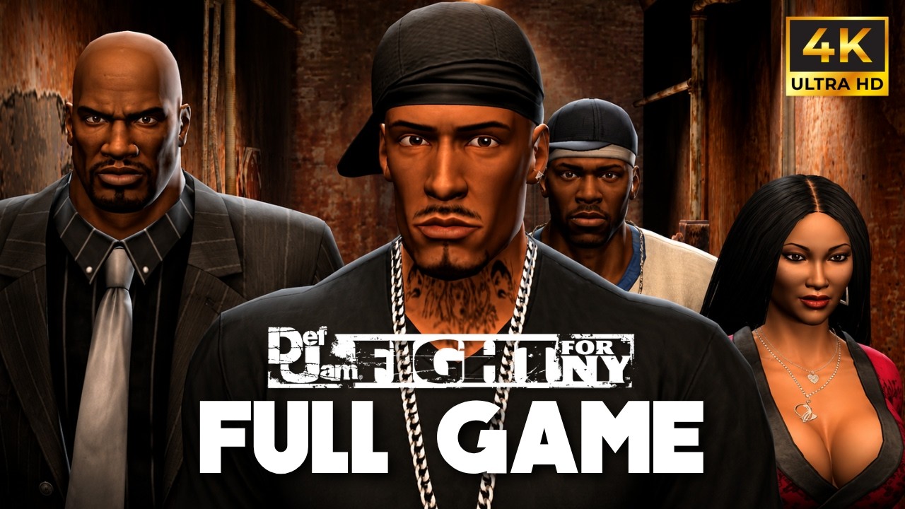 DEF JAM FIGHT FOR NY (HD Textures) - Full Game | 4K