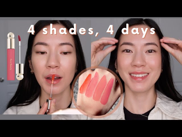 New Rare Beauty tinted lip oils & matching blush shades! (happy, joy, hope,  wonder) - YouTube