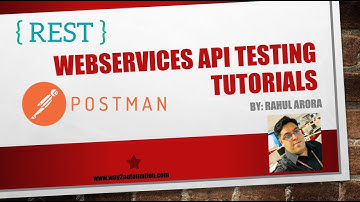 Webservices API Testing Tutorial - Lecture 1 -  Introduction To The Course