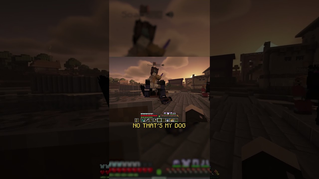 That's my dog (cut content from A&H) #minecraft #minecraftroleplay #minecraftshorts