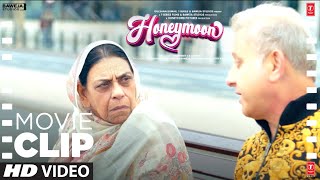 Honeymoon (ਹਨੀਮੂਨ) Movie Scene | Bebe Honeymoon Teh | Gippy Grewal, Jasmin | Punjabi Comedy Resimi